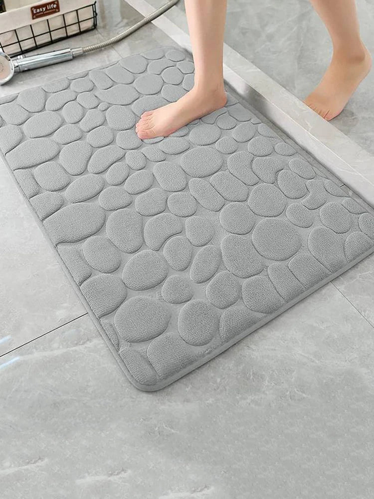 Tapis de Bain Ultra-Absorbant | Séchage Rapide & Antidérapant