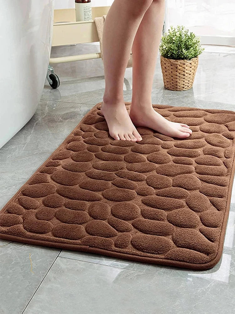 Tapis de Bain Ultra-Absorbant | Séchage Rapide & Antidérapant