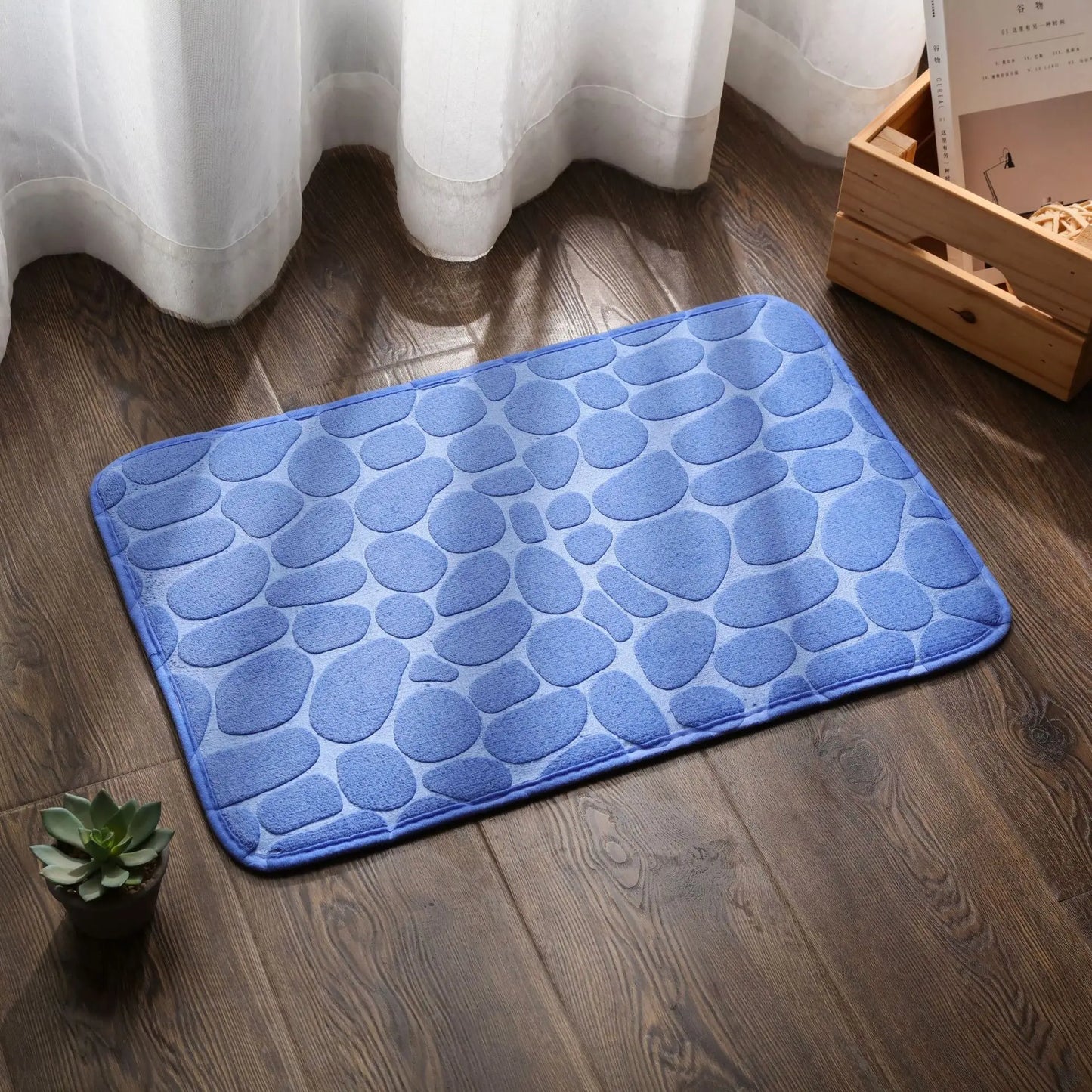 Tapis de Bain Ultra-Absorbant | Séchage Rapide & Antidérapant